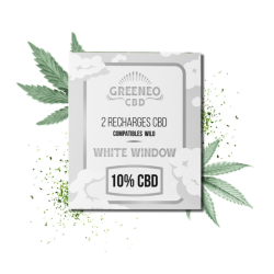 2x Cartouches POD WHITE WIDOW Greeneo