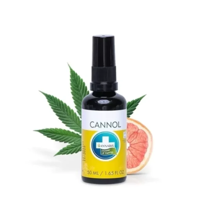 Huile CANNOL – huile de graines de chanvre biologique 50ml ANNABIS