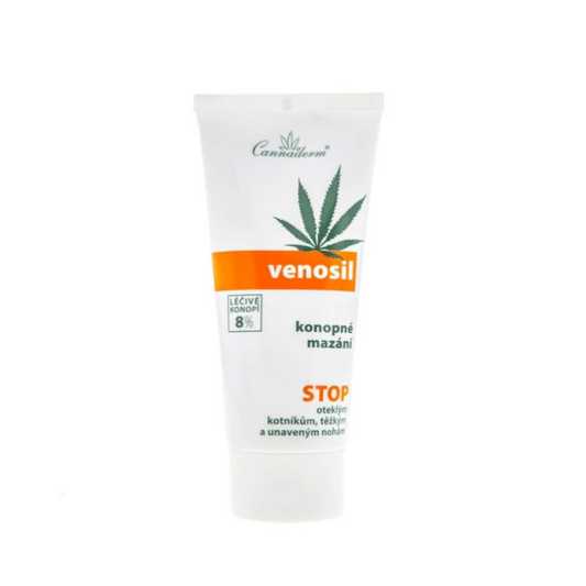 Cannaderm Venosil Gel pour le gonflement et les varices des jambes – 100 ml