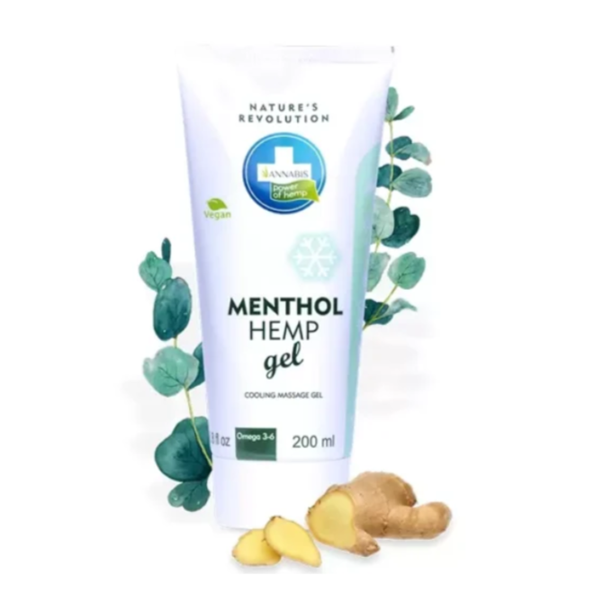 MENTHOL HEMP Gel à base de chanvre – Massage