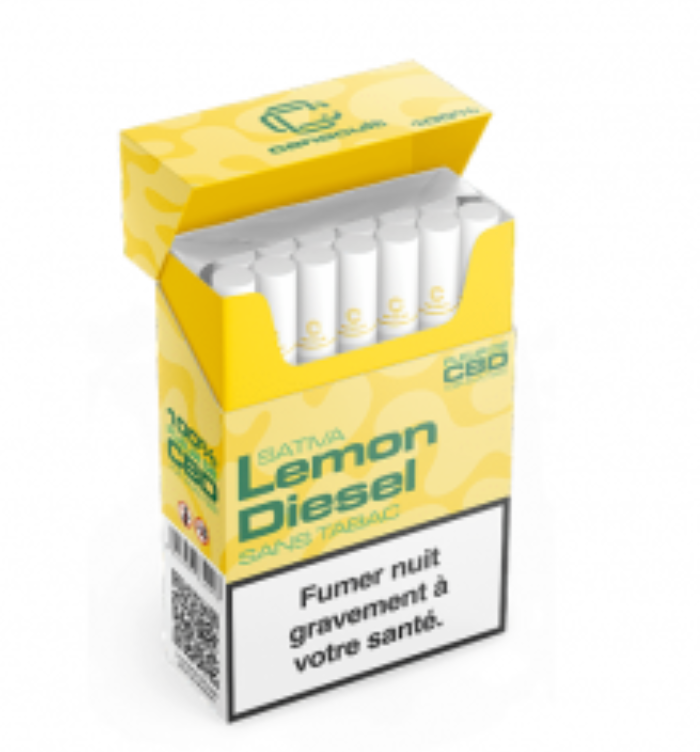 Cigarette - Lemon Diesel 10 % CBD