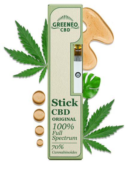 Pen CBD Full Spectrum Greeneo 70 % Cannabinoïdes