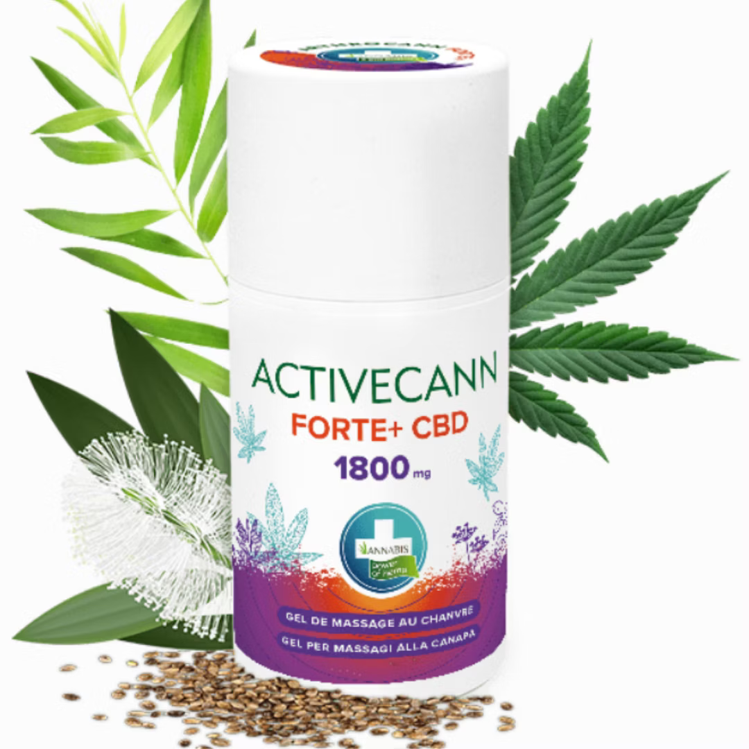 ACTIVECANN - Gel de massage au chanvre