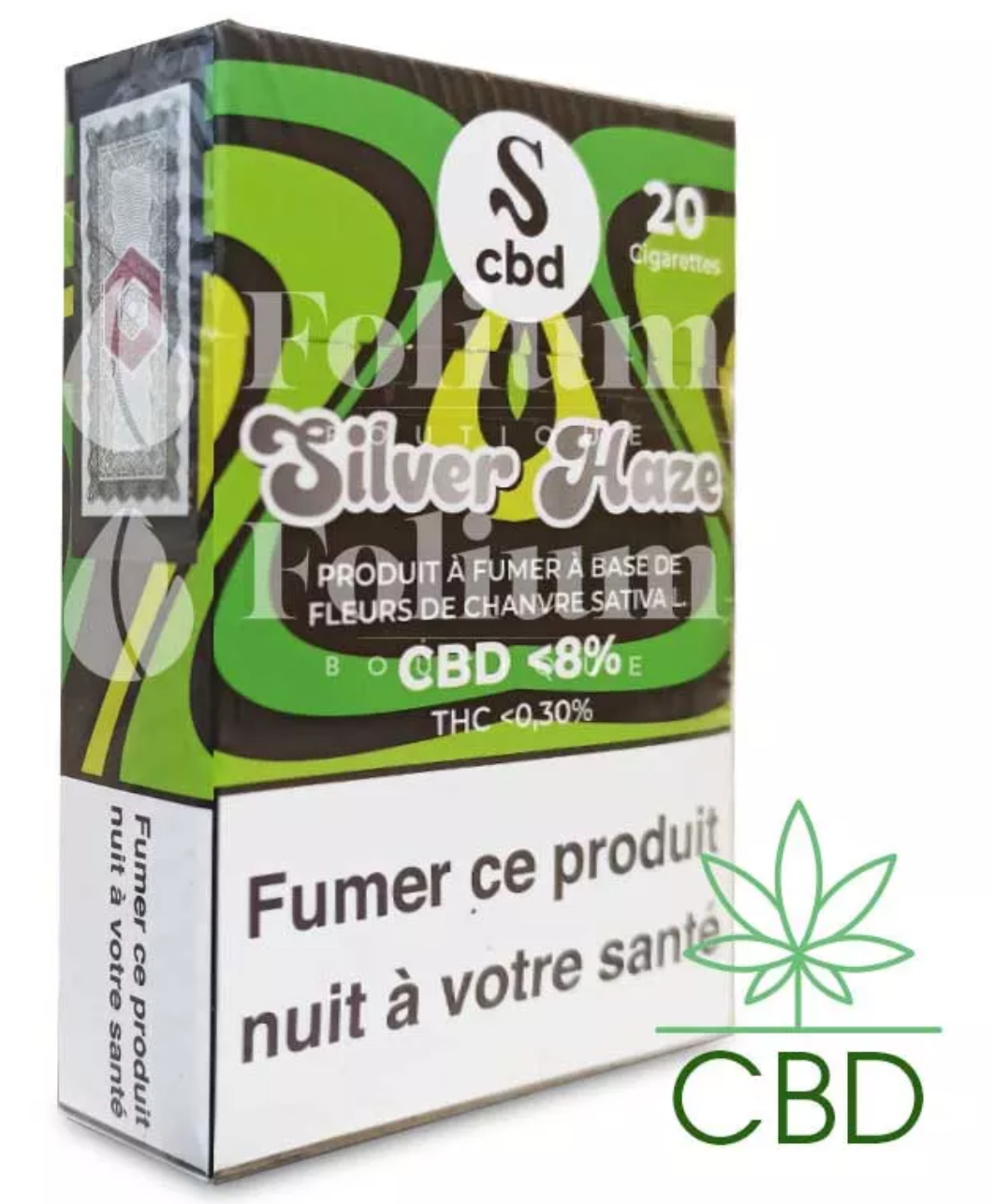 Cigarettes S CBD – Silver Haze 8% CBD