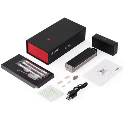Aria dry herb and resin vaporizer by Xvape + 5G SB CBD FLOWER FREE