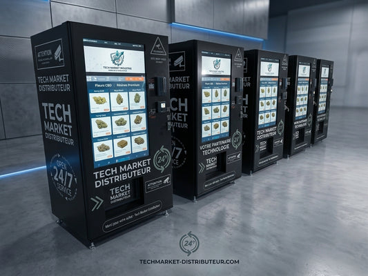 Distributeur Automatique Connecté TECH MARKET DISTRIBUTEUR — 24/7
