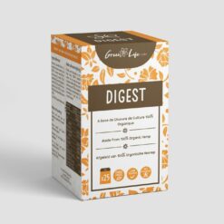 GREEN LIFE CBD TEA INFUSION DIGEST - 25 TEA BAGS | CHANVRE ALIMENTAIRE