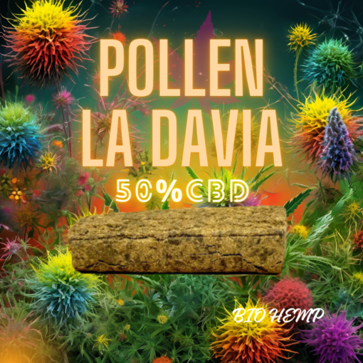 Pollen La Davia 5G Ultra-Concentré - 50% CBD & CBG, Le Meilleur Pollen de CBD en Europe – Image 2