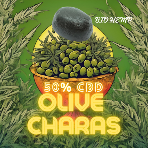 5G Olive Charas 50% CBD - Hash de Prestige aux Arômes Boisés et Épicés – Image 2