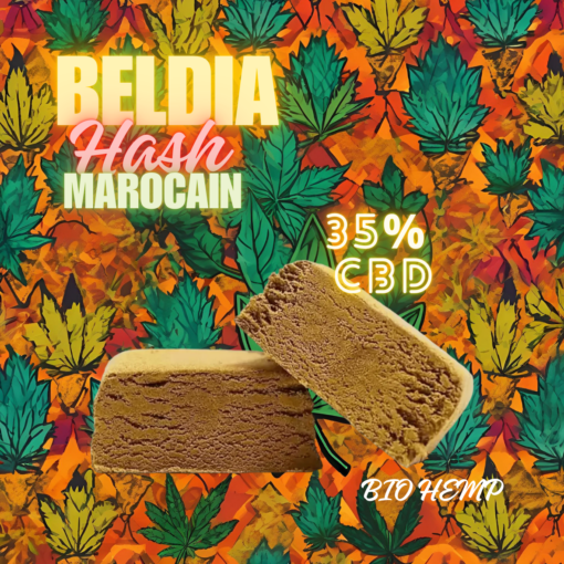 Résine / Pollen CBD | 5G Beldia Hash - Résine Marocaine 35% CBD avec Notes de Miel, Sucrées et Épicées – Image 2